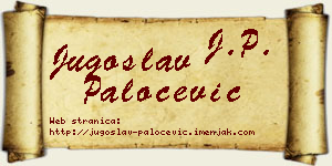 Jugoslav Paločević vizit kartica